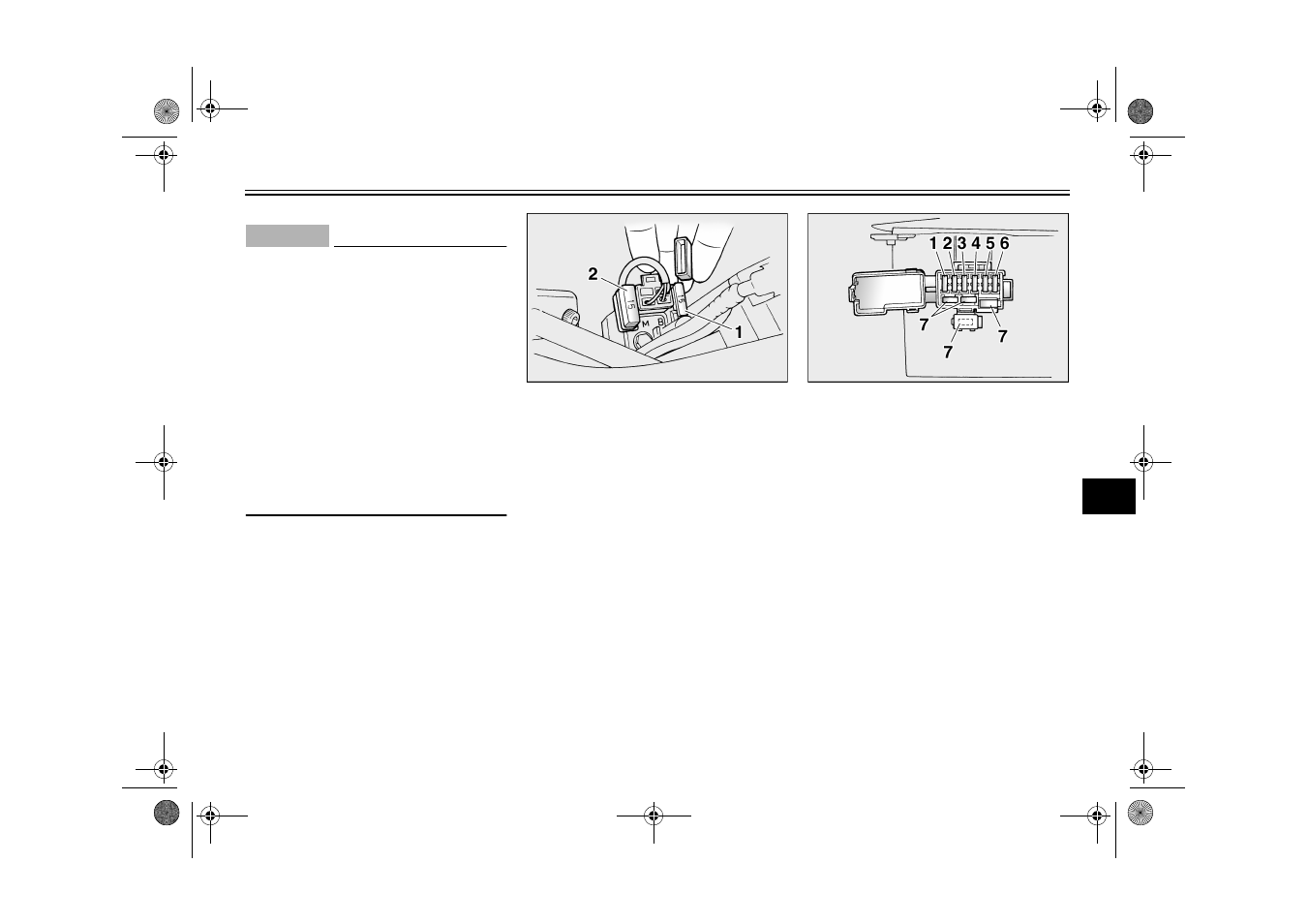 Periodic maintenance and minor repair, Replacing the fuses | Yamaha FJR1300 User Manual | Page 81 / 106