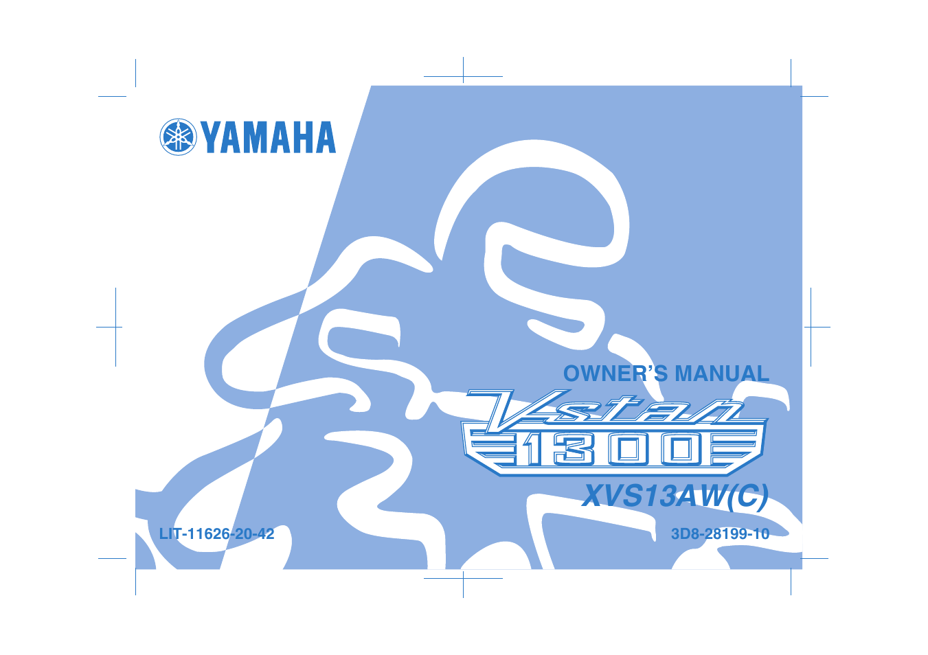 Yamaha XVS13AW(C) User Manual | 97 pages