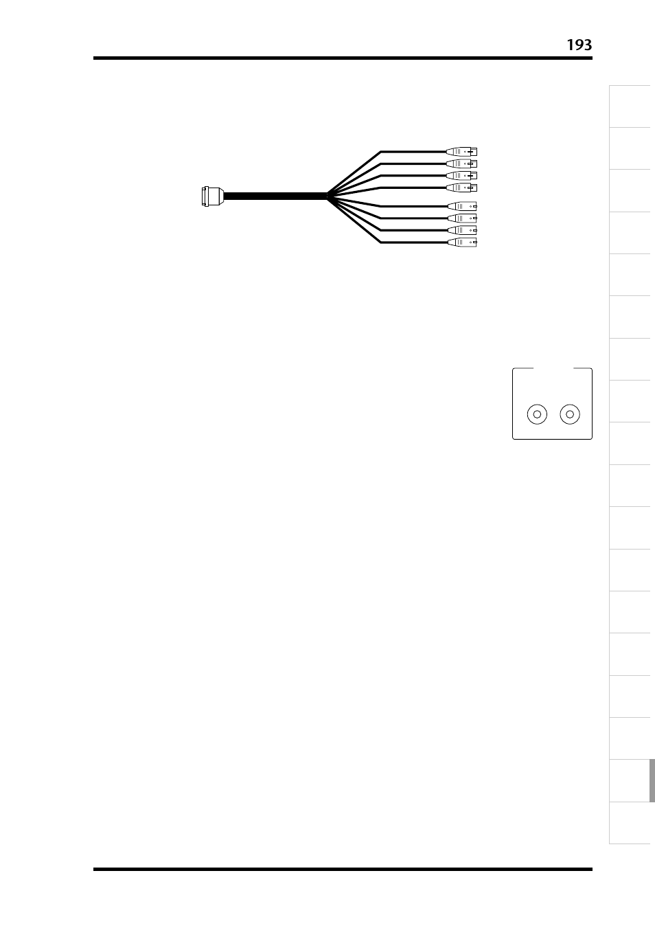 Coaxialデジタル入出力の使用 | Yamaha D24 User Manual | Page 193 / 217