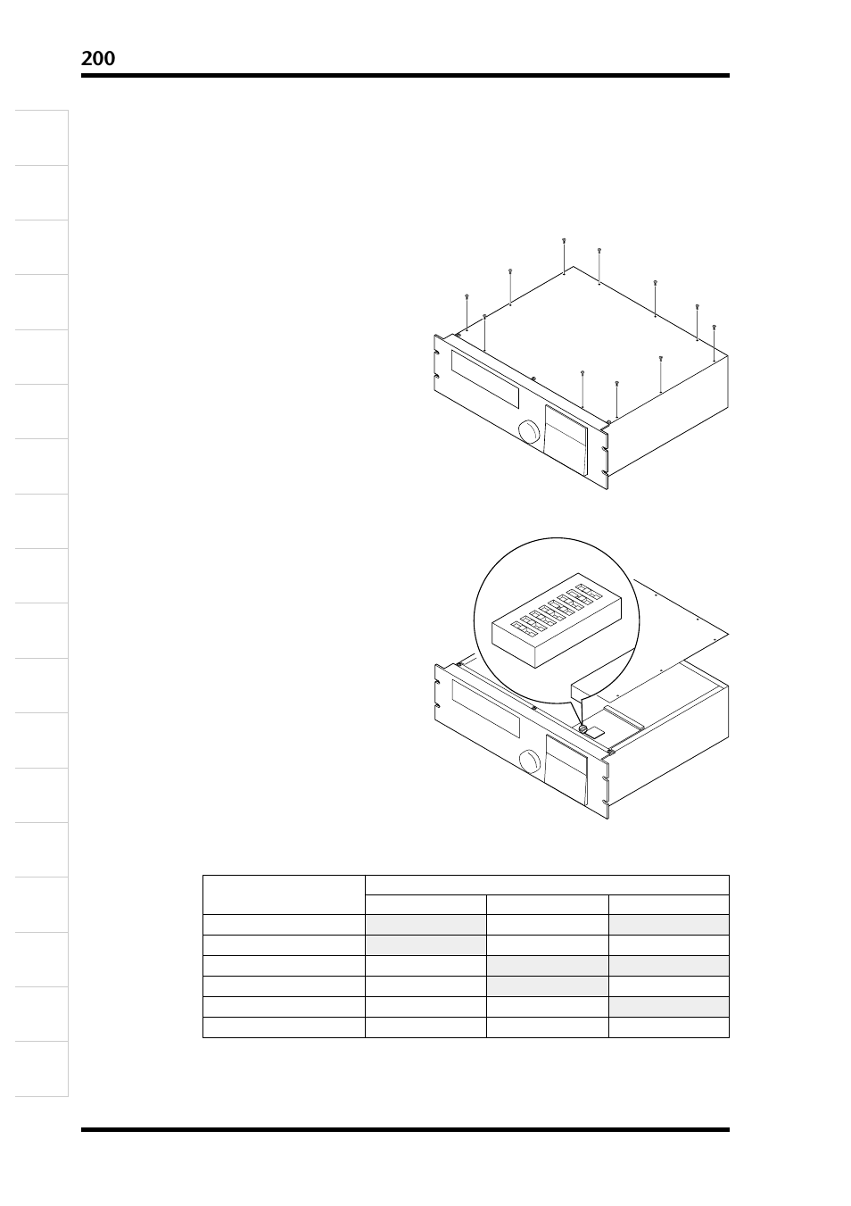 内蔵moドライブのscsi id設定 | Yamaha D24 User Manual | Page 200 / 217