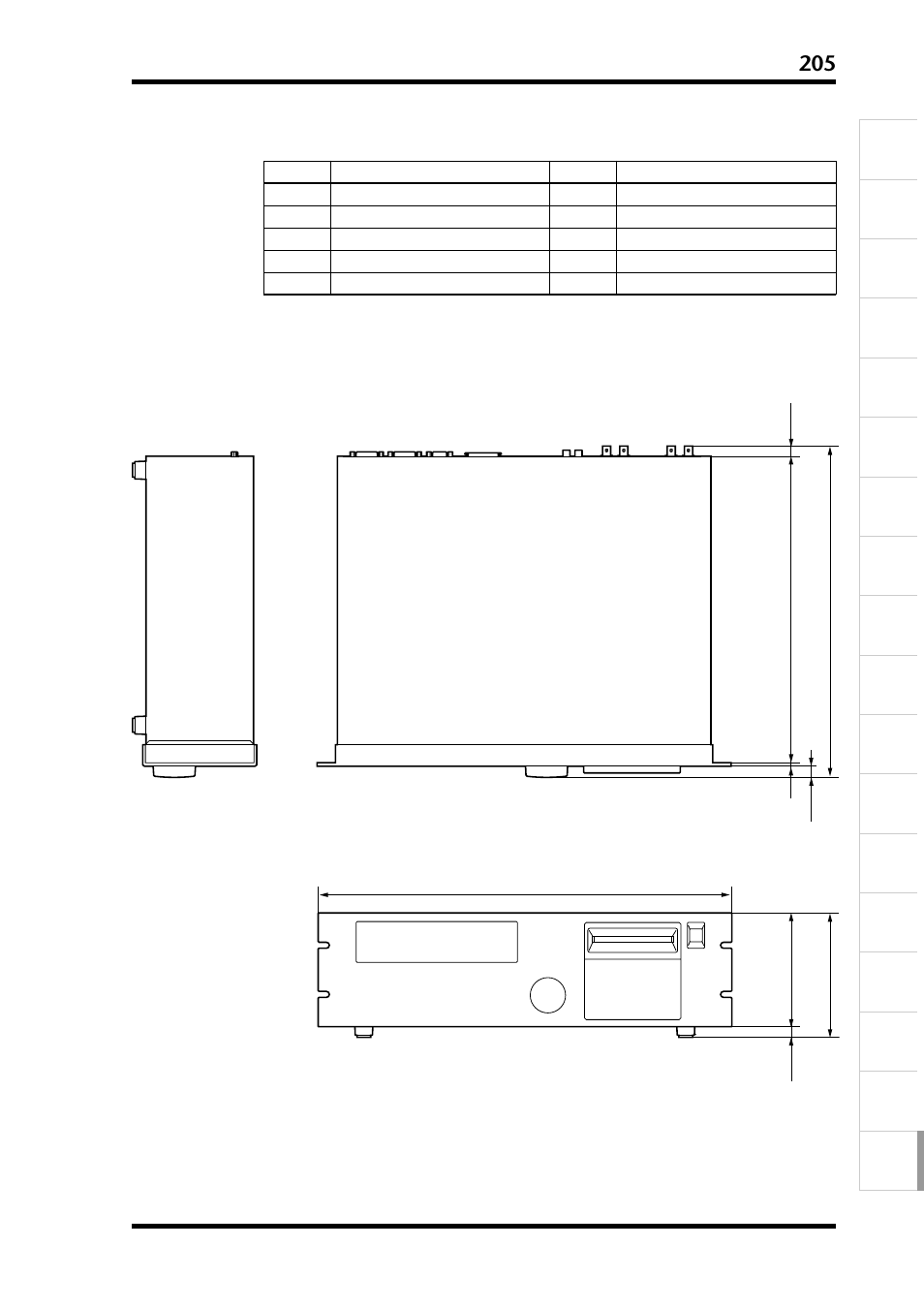 D24寸法図 | Yamaha D24 User Manual | Page 205 / 217