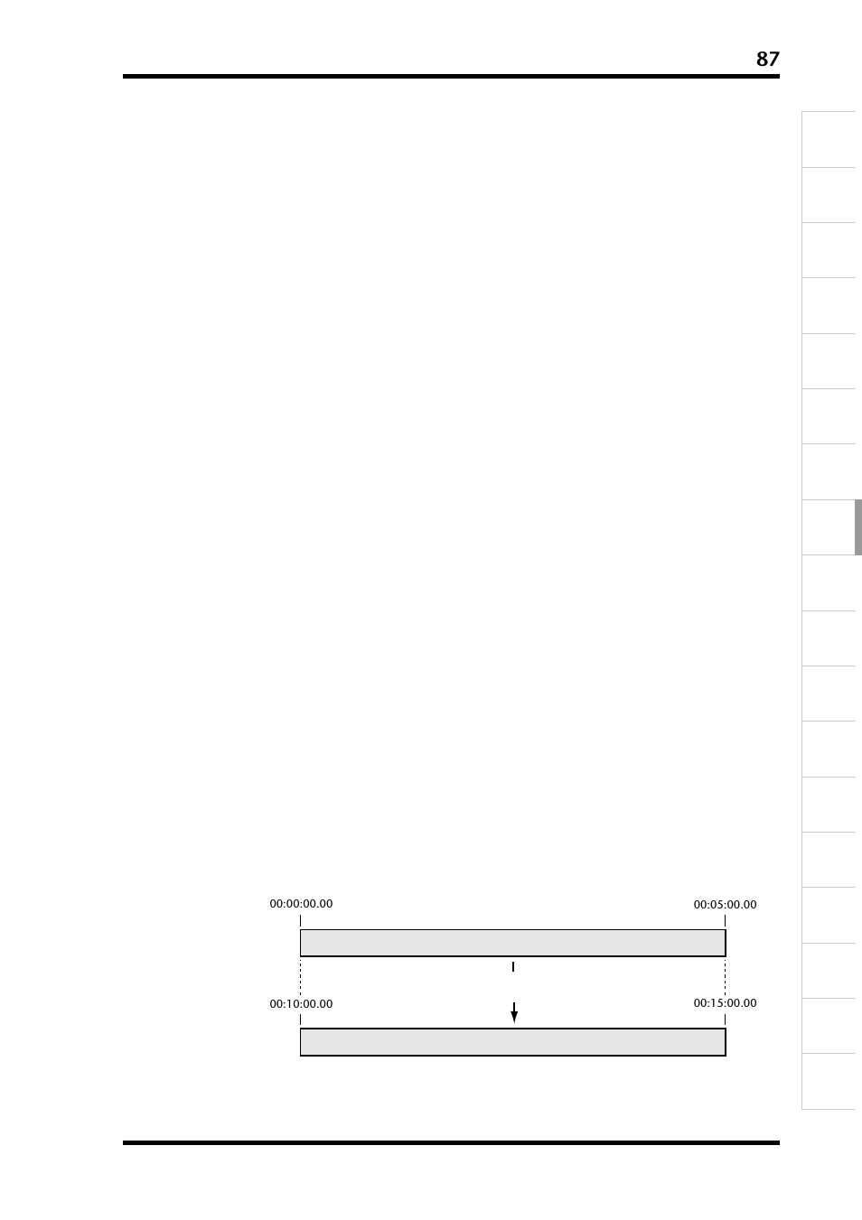 プロジェクトのスタート時間の変更 | Yamaha D24 User Manual | Page 91 / 217