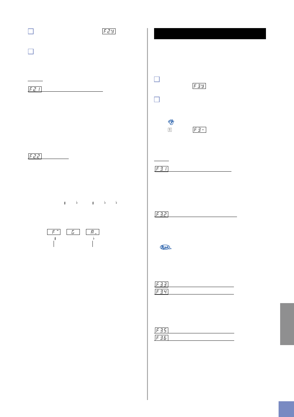 F3.デ ュアルの諸設定 | Yamaha J-5000 User Manual | Page 33 / 60