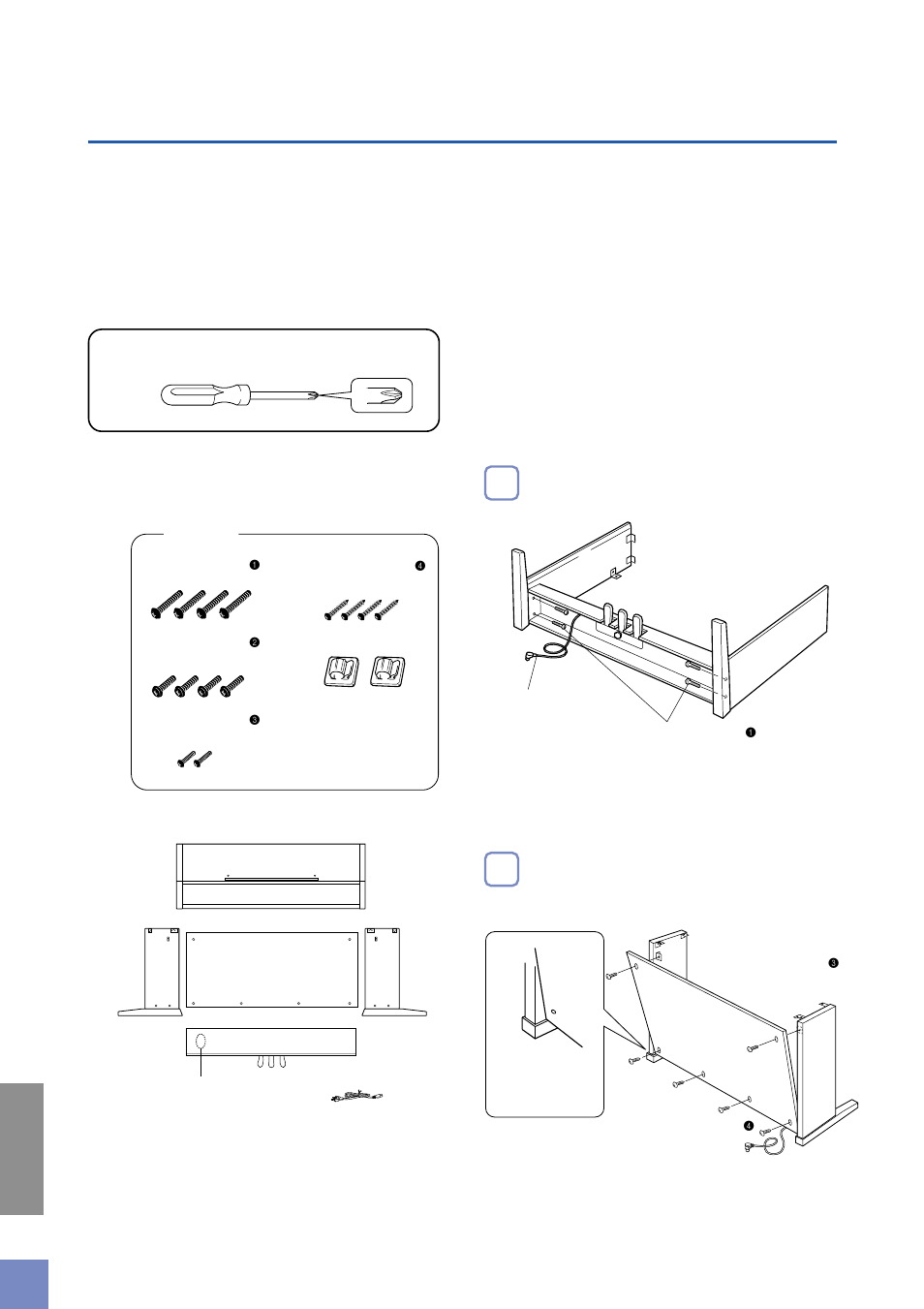 J-5000 の組み立て方 | Yamaha J-5000 User Manual | Page 54 / 60