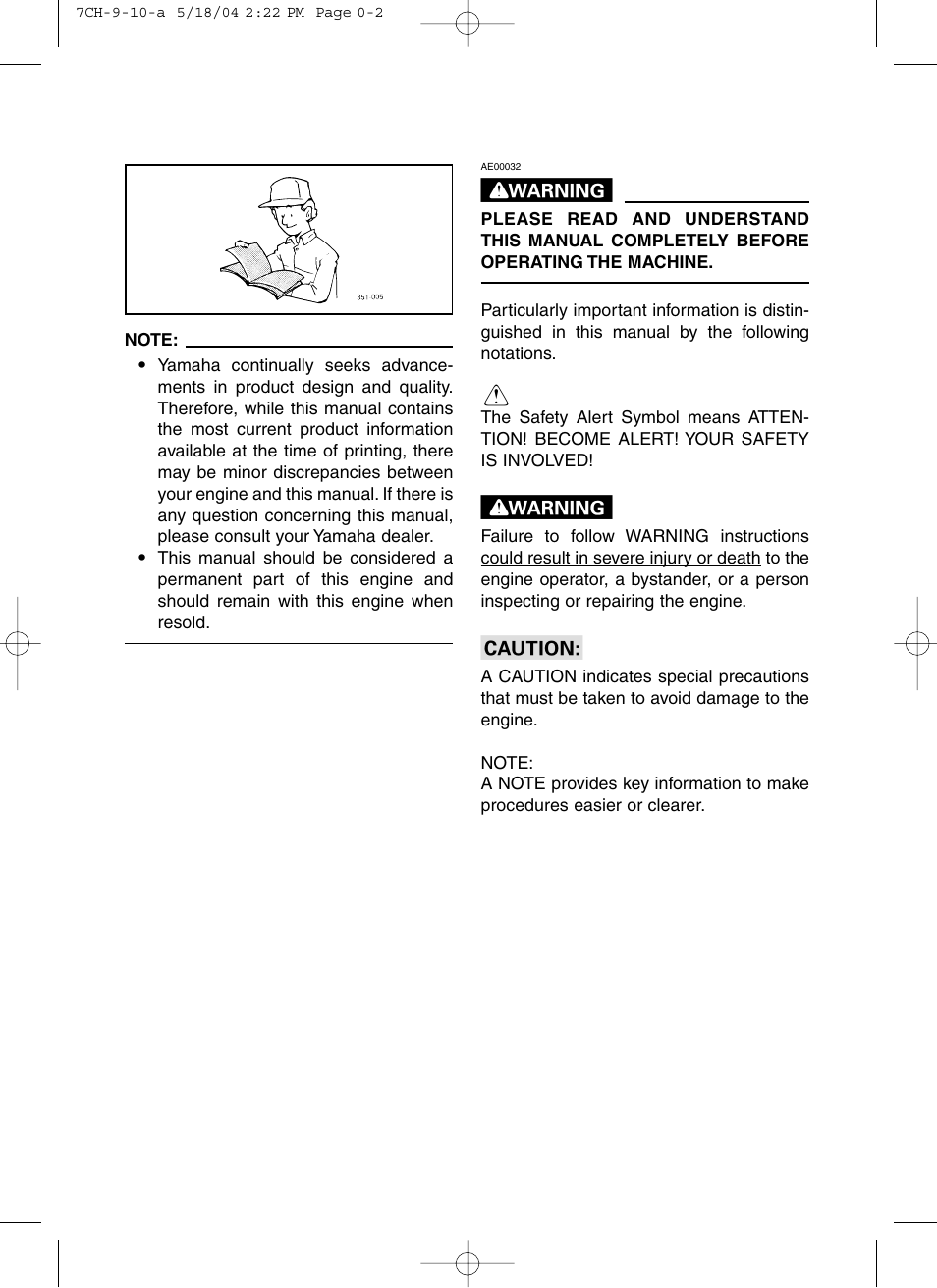 Yamaha EF3000iSE User Manual | Page 4 / 47