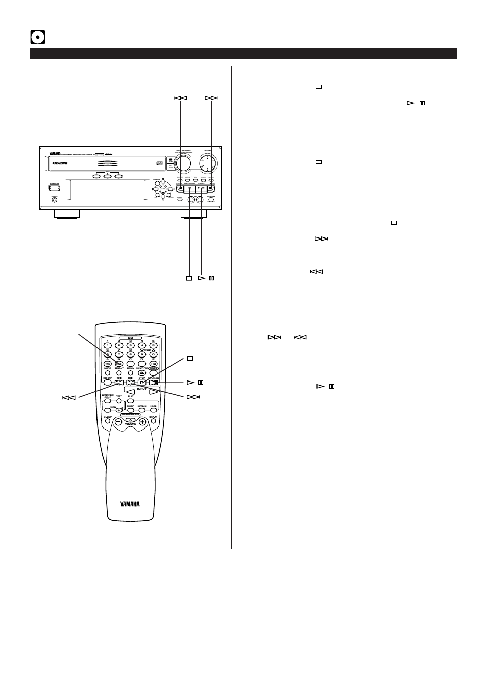 E-20, Compact disc player operation, Prog | There are several methods as described below, Press the stop button while the unit is stopped, Open the disc table, Turn this unit into the standby mode | Yamaha EMX100RDS User Manual | Page 28 / 53