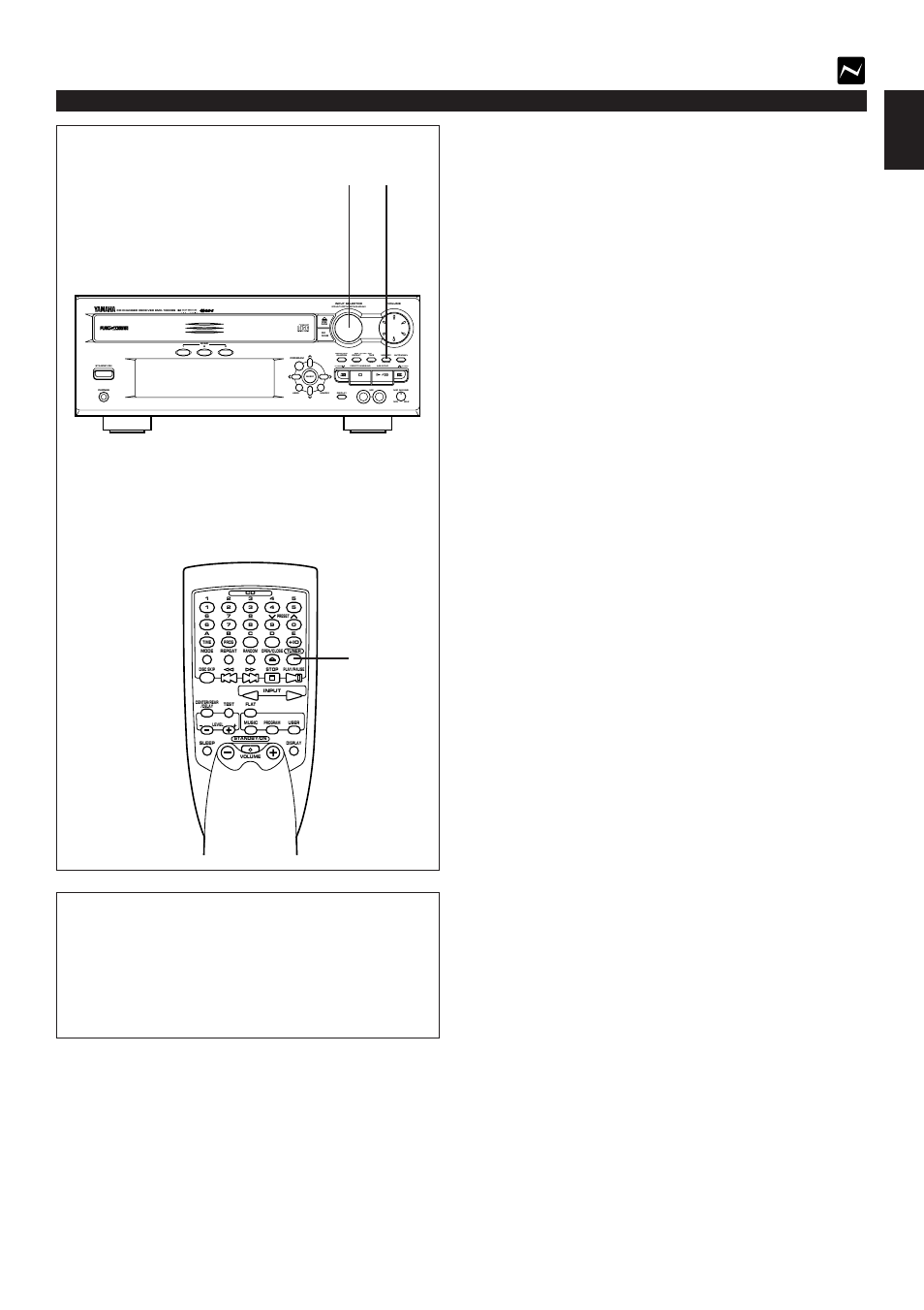 Automatic preset tuning, E-25 english, Tuning operation | When the automatic preset tuning is completed | Yamaha EMX100RDS User Manual | Page 33 / 53