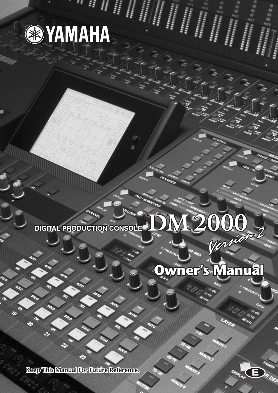 Yamaha DM2000 User Manual | 402 pages