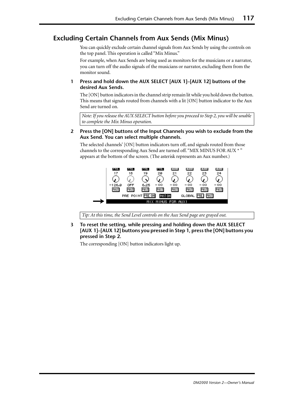 Yamaha DM2000 User Manual | Page 117 / 402