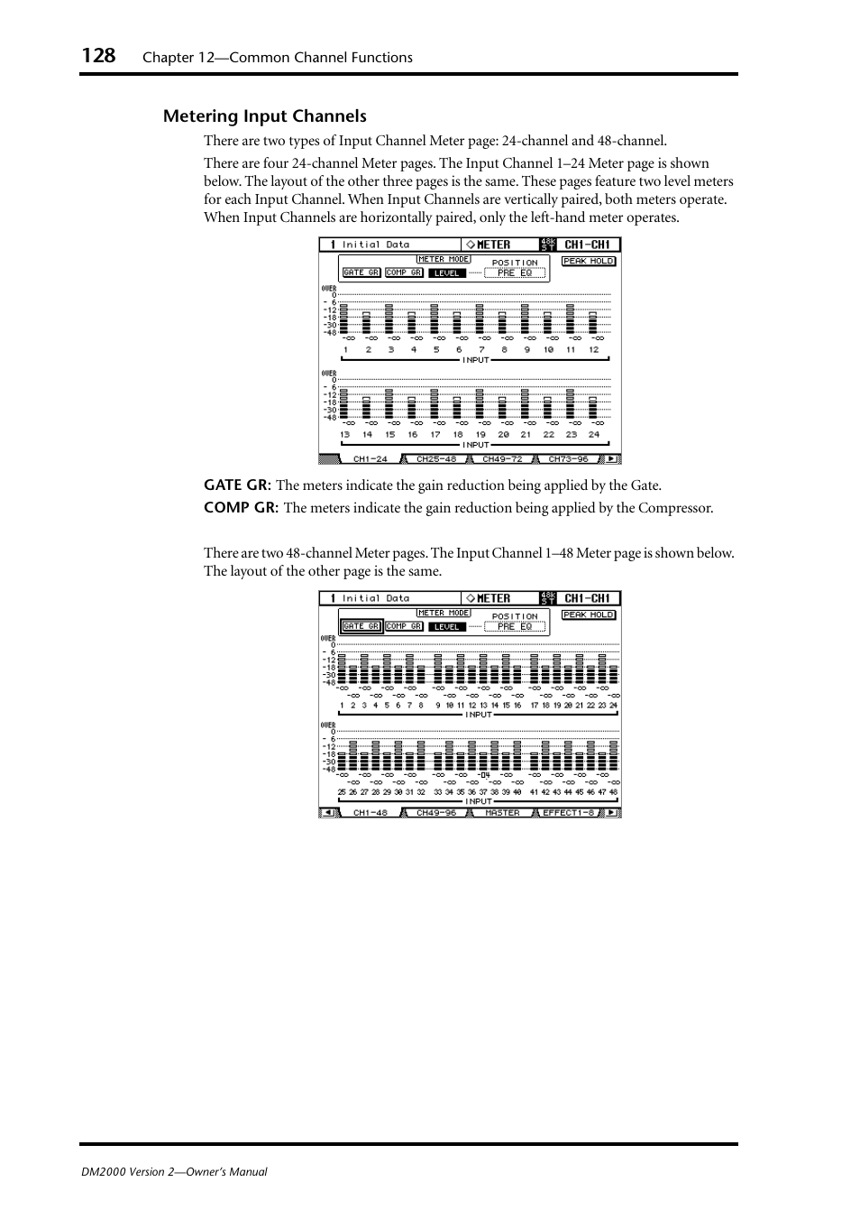 Yamaha DM2000 User Manual | Page 128 / 402