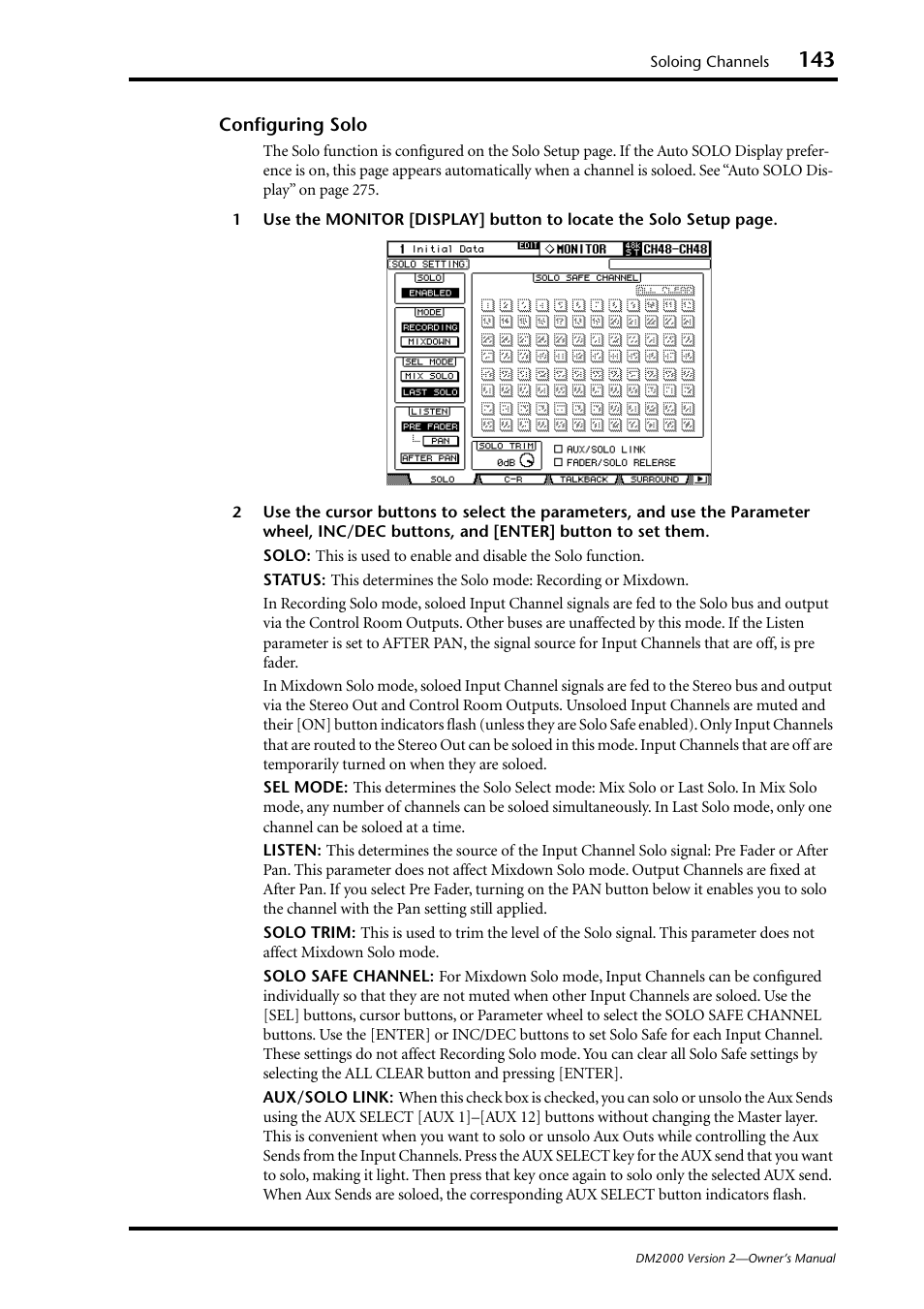 Yamaha DM2000 User Manual | Page 143 / 402