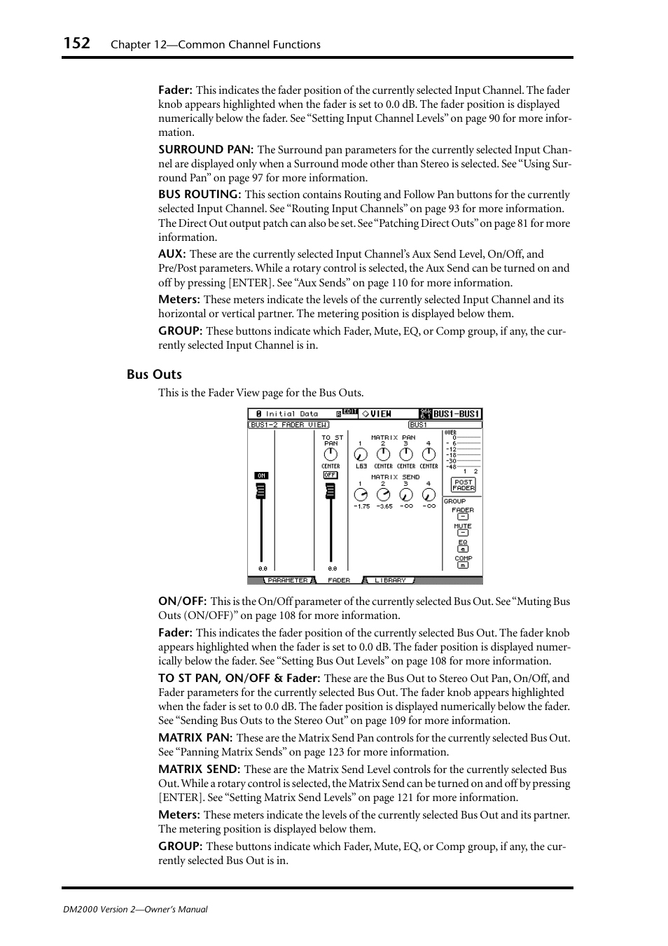 Yamaha DM2000 User Manual | Page 152 / 402