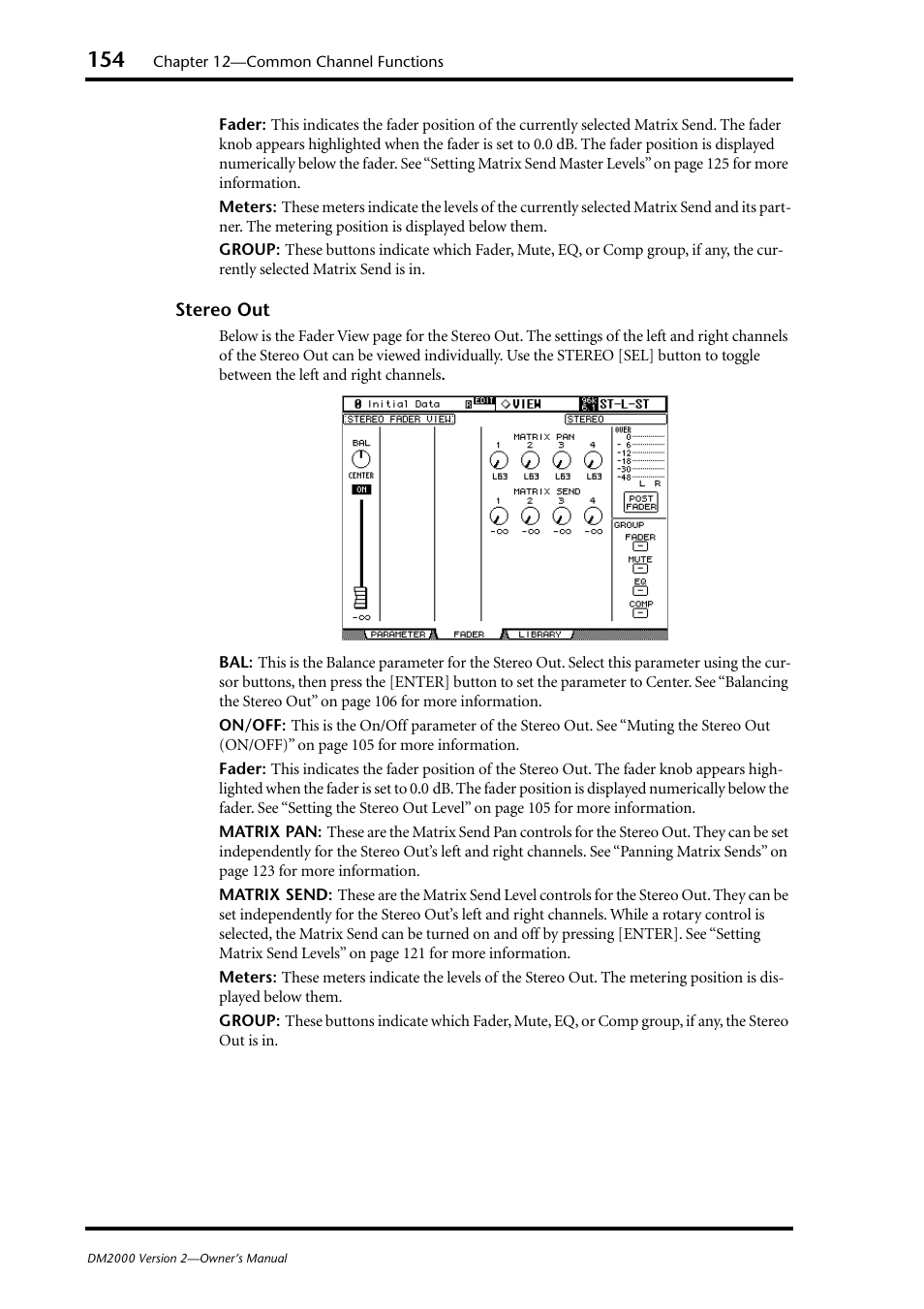 Yamaha DM2000 User Manual | Page 154 / 402