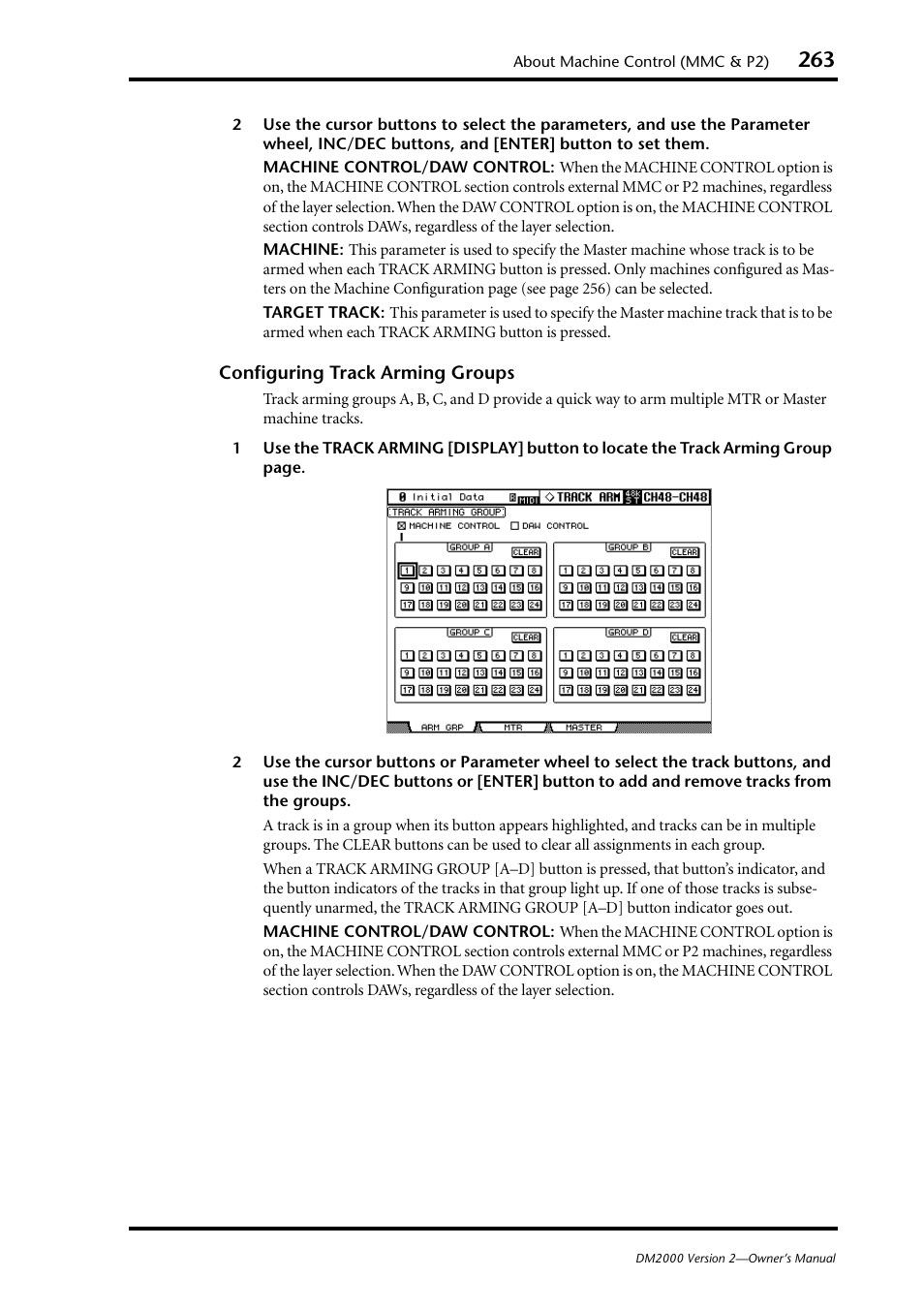 Yamaha DM2000 User Manual | Page 263 / 402
