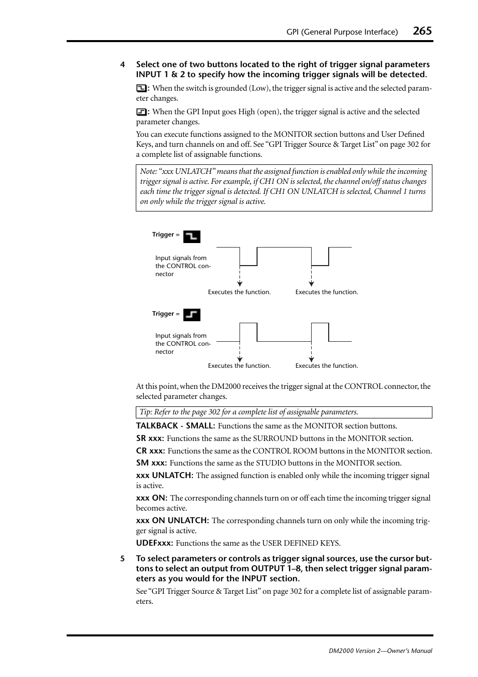 Yamaha DM2000 User Manual | Page 265 / 402