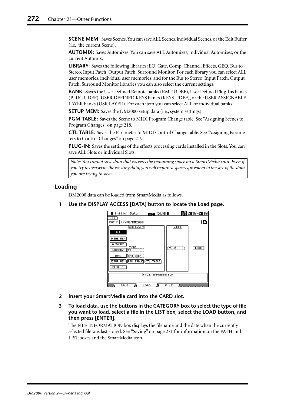 Yamaha DM2000 User Manual | Page 272 / 402
