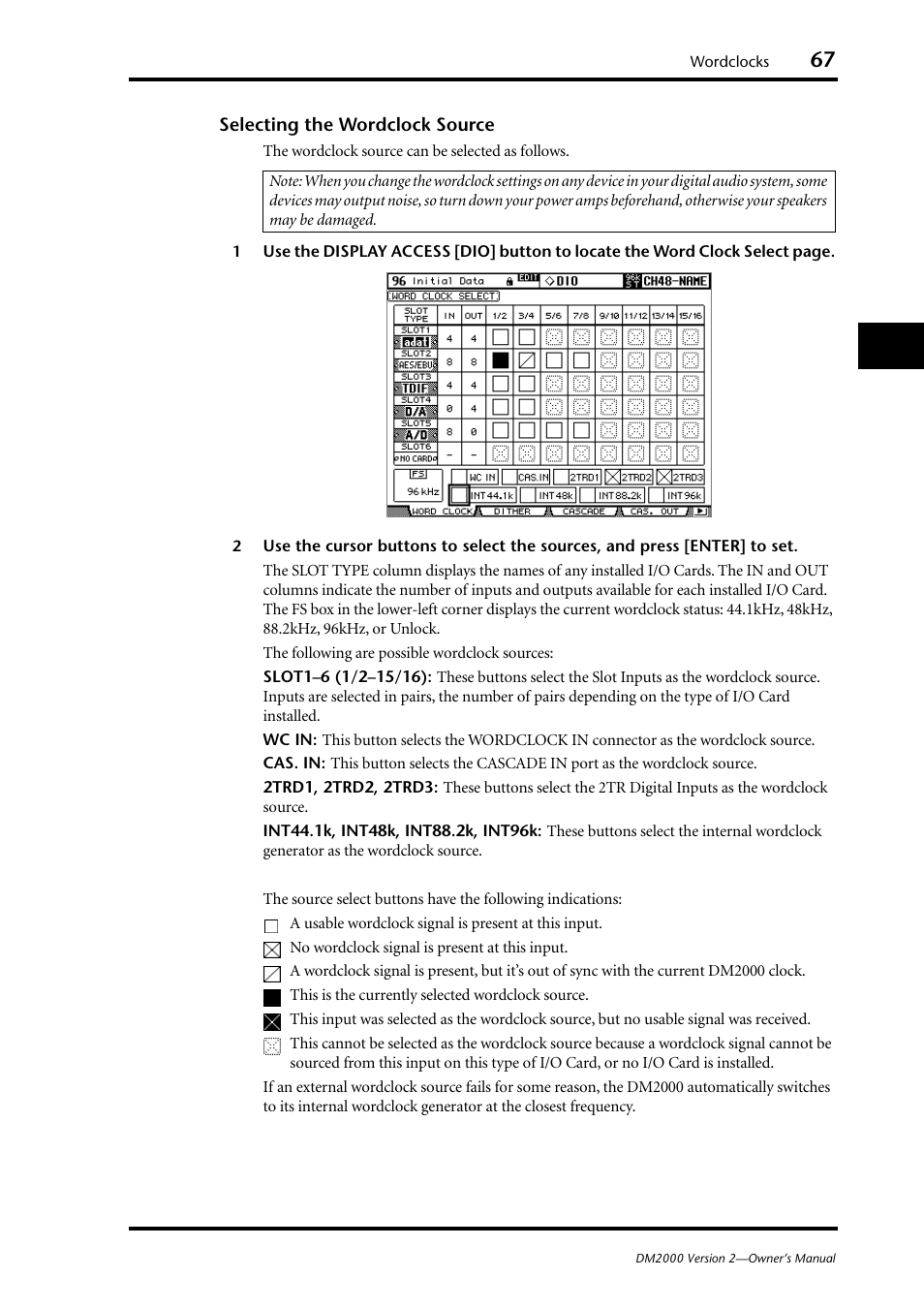 Yamaha DM2000 User Manual | Page 67 / 402