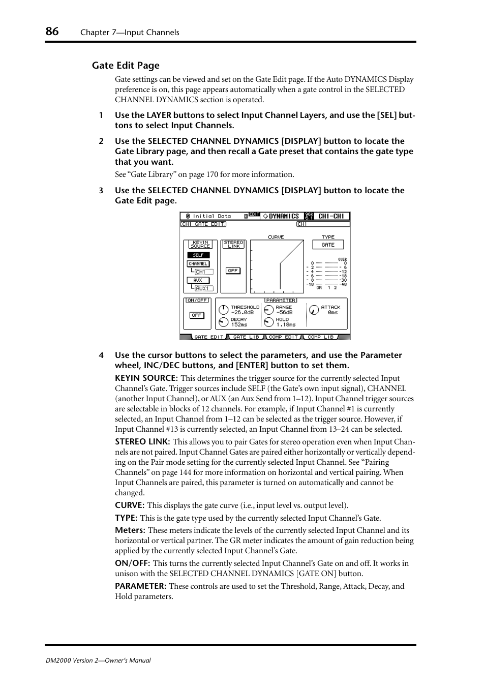 Yamaha DM2000 User Manual | Page 86 / 402