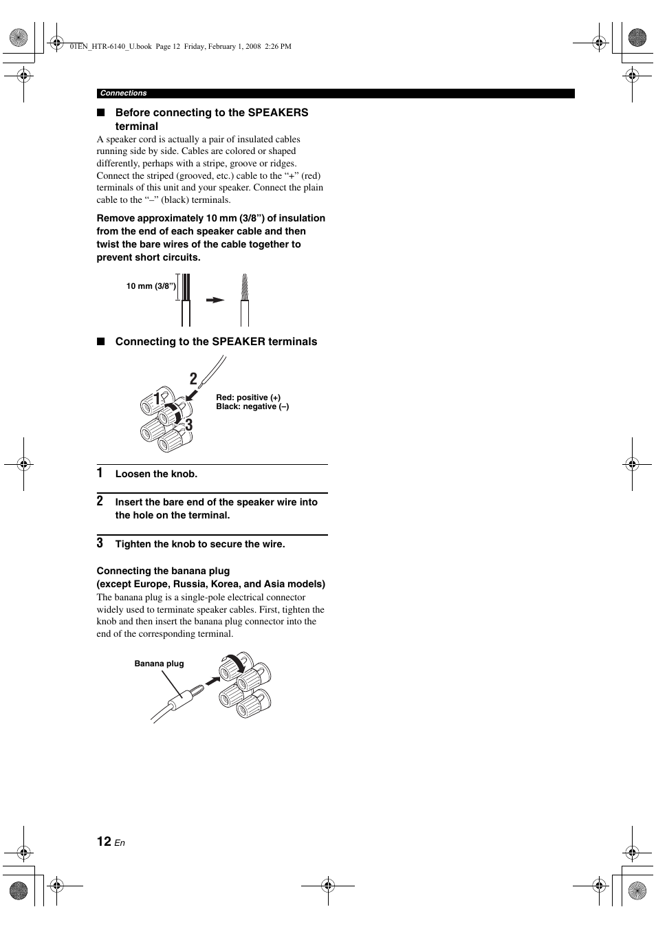 Yamaha HTR-6140 User Manual | Page 16 / 106