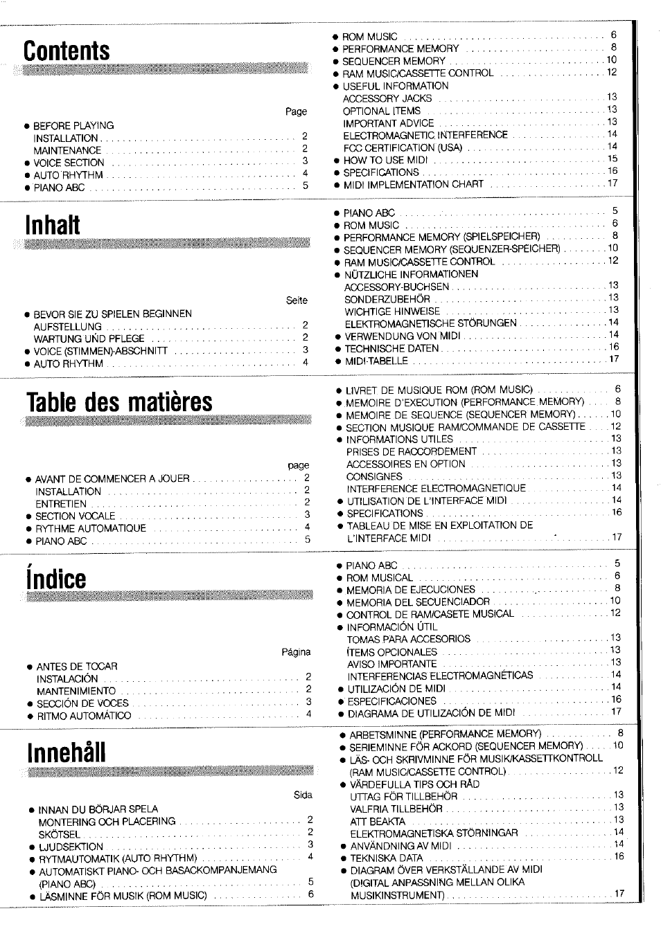 Yamaha Clavinova CVP-7 User Manual | Page 5 / 22