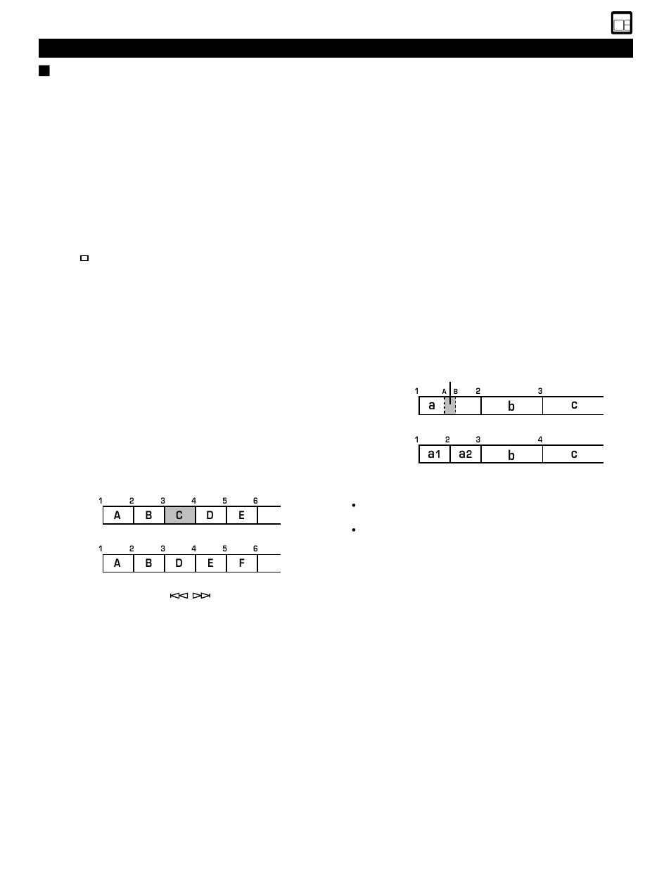 35 editing and titling an md Ⅵ erase, Ab c | Yamaha GX-900 User Manual | Page 43 / 56