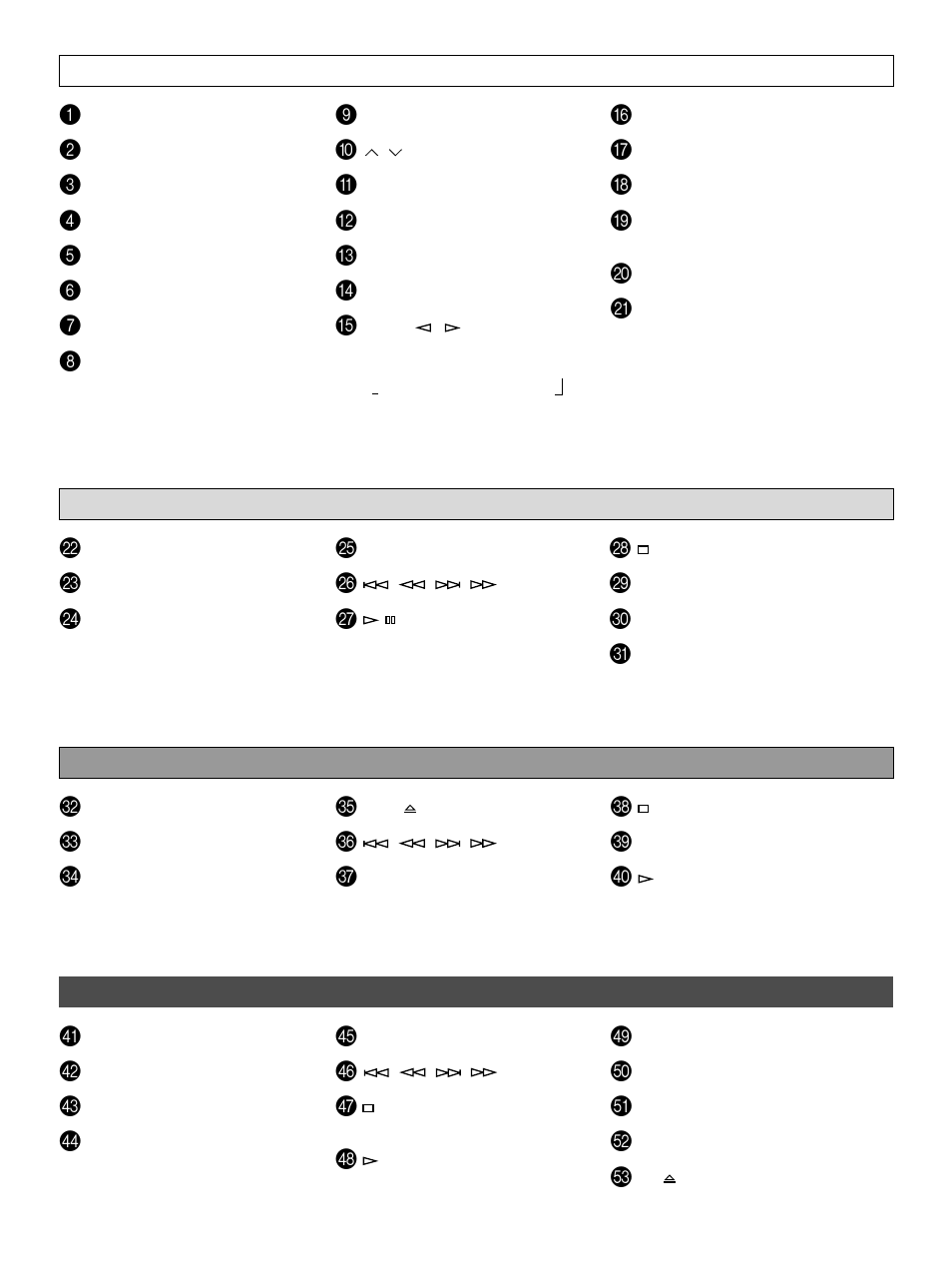 Yamaha GX-900 User Manual | Page 5 / 56