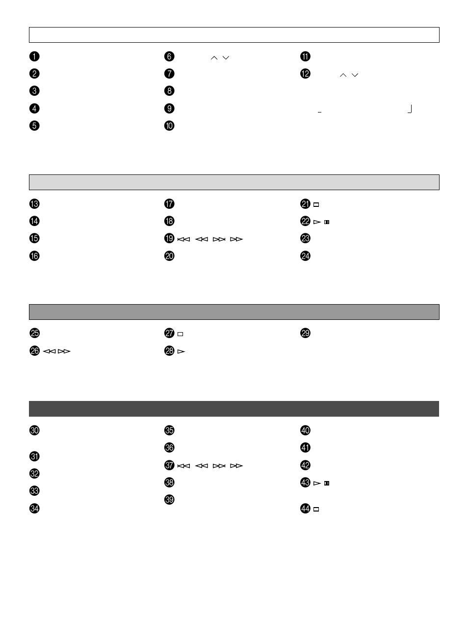 Yamaha GX-900 User Manual | Page 7 / 56