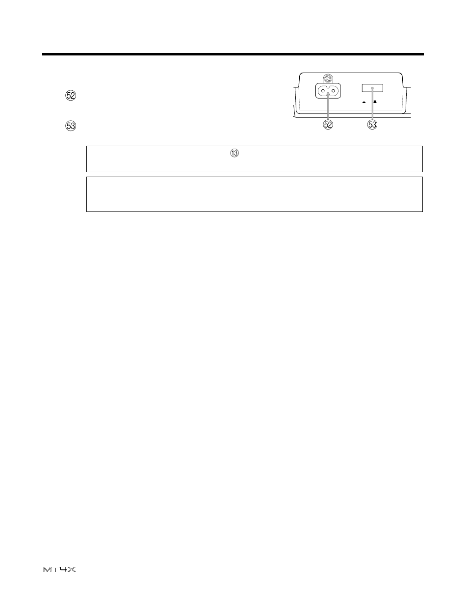 Power connections | Yamaha MT4X User Manual | Page 15 / 56