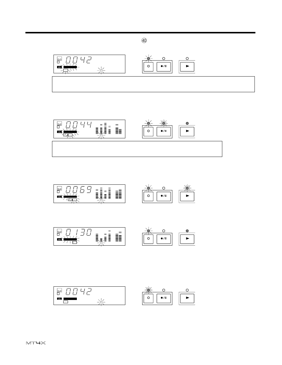 23 recording functions user’s guide, The auto punch and start indicators | Yamaha MT4X User Manual | Page 25 / 56