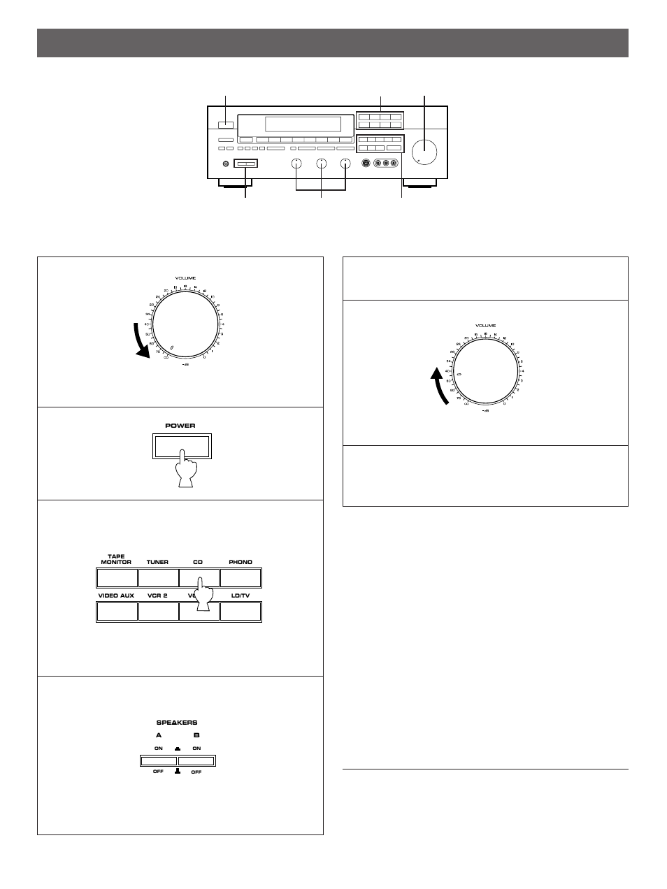 Basic operations | Yamaha RX-V590RDS User Manual | Page 16 / 36