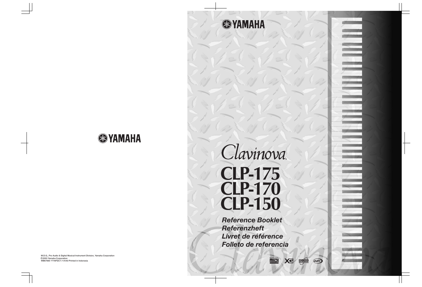 Yamaha CLP-150 User Manual | 36 pages