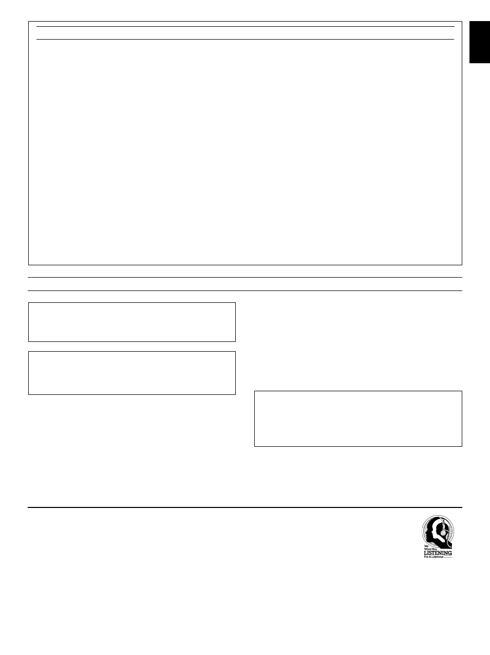 We want you listening for a lifetime, English | Yamaha CDC-775 User Manual | Page 3 / 28