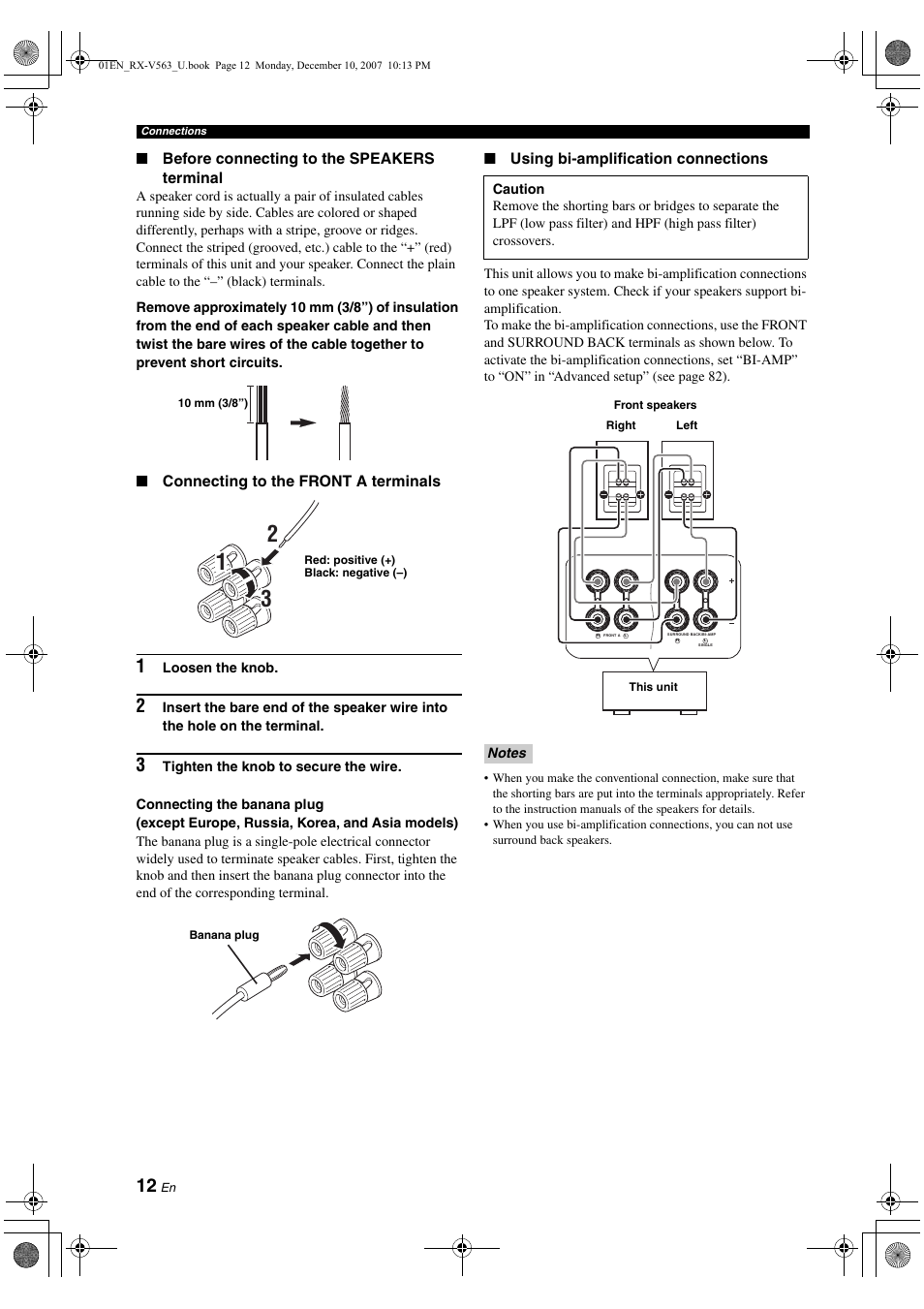 Yamaha RX-V563 User Manual | Page 16 / 111