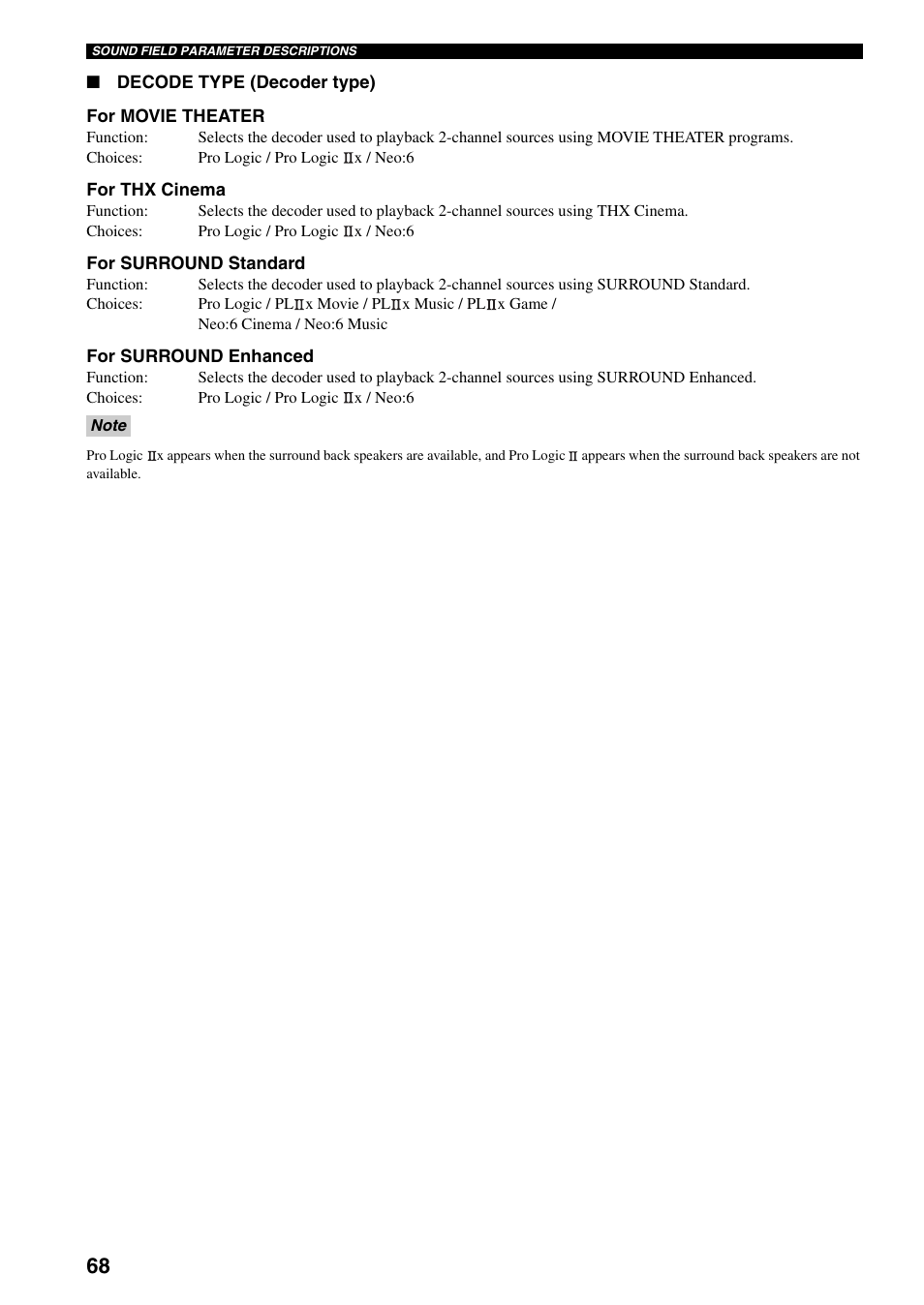 Yamaha HTR-5990 User Manual | Page 72 / 128