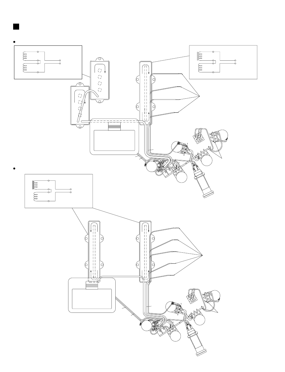 Wiring | Yamaha Electric Bass BB2004 User Manual | Page 10 / 11