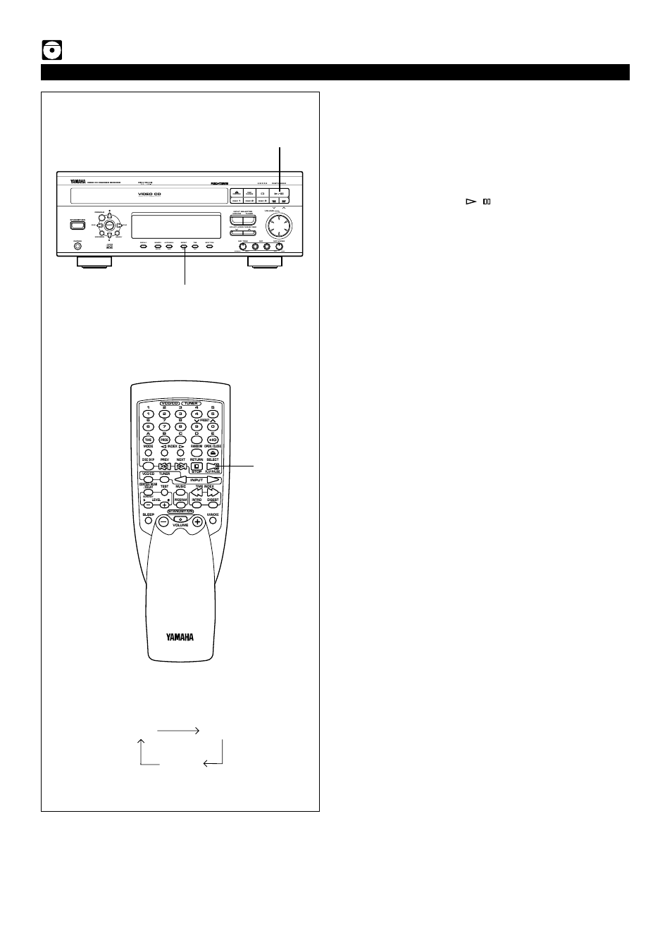 Repeat play, E-24, Video cd player operation | Repeat play modes, Off) s rep f rep, Press the play/pause / button, Version 2.0 / playback control, Soft normal max min, Echo | Yamaha EM-203VCD User Manual | Page 32 / 58