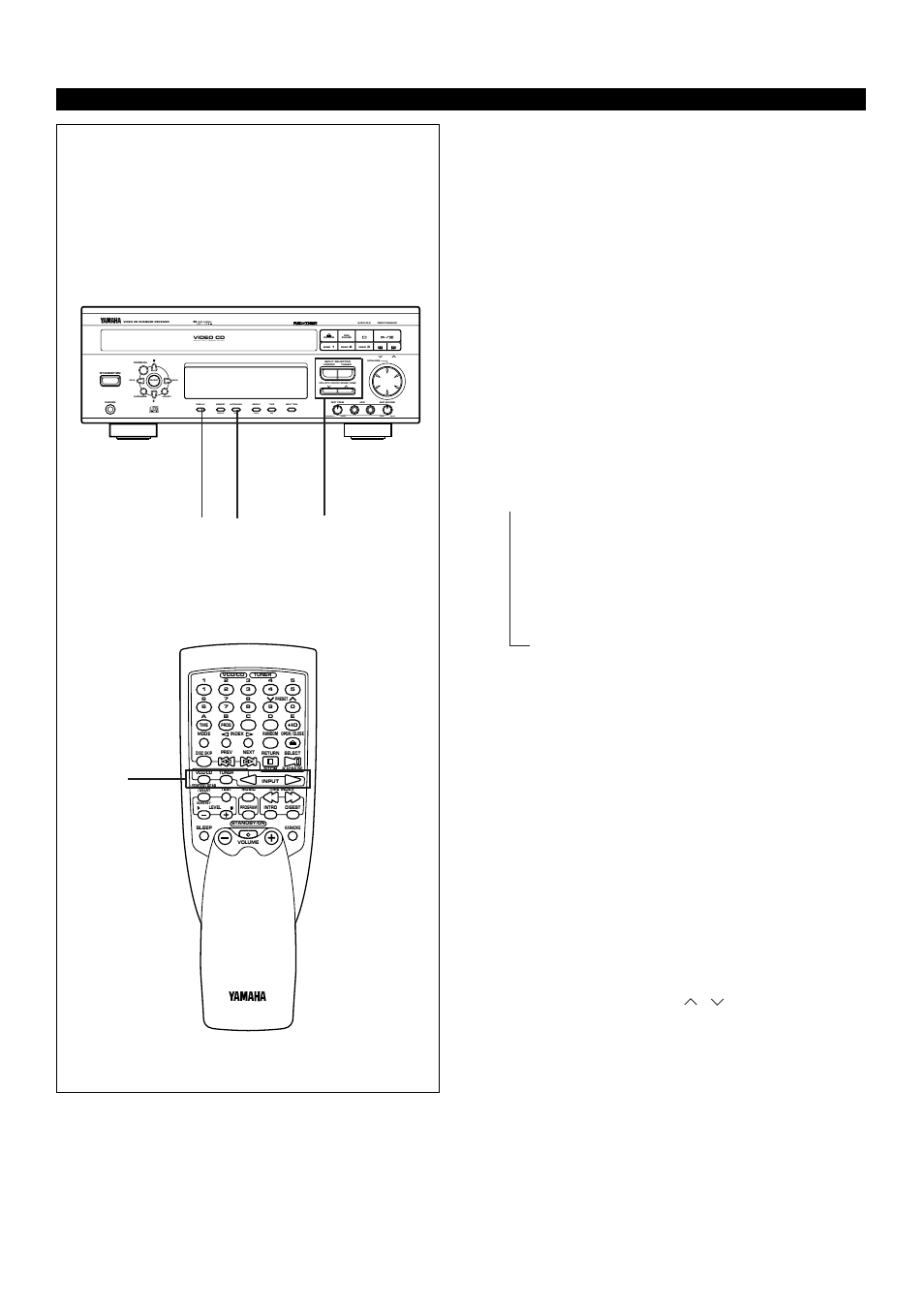 How to use the built-in timer, Timer play, E-44 | Version 2.0 / playback control, Soft normal max min, Echo, Current time (timer on/off mode), Source selecting mode (tuner, vcd/cd), On time/time setting mode, Off time/time setting mode | Yamaha EM-203VCD User Manual | Page 52 / 58