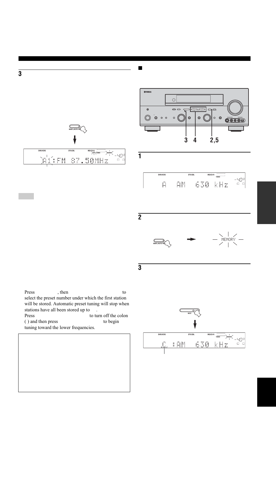 Yamaha RX-V757 User Manual | Page 43 / 97