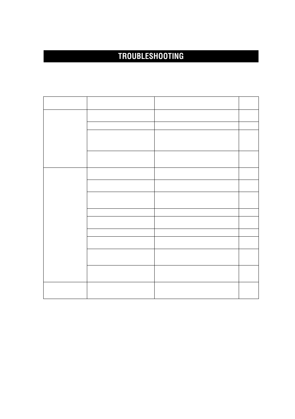 Troubleshooting | Yamaha RX-V557 User Manual | Page 80 / 92