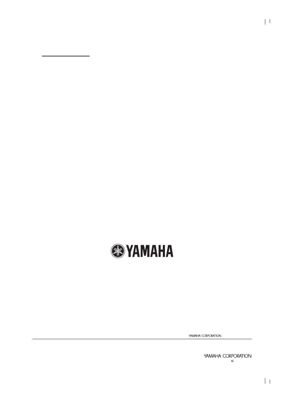 Yamaha RX-V557 User Manual | Page 92 / 92