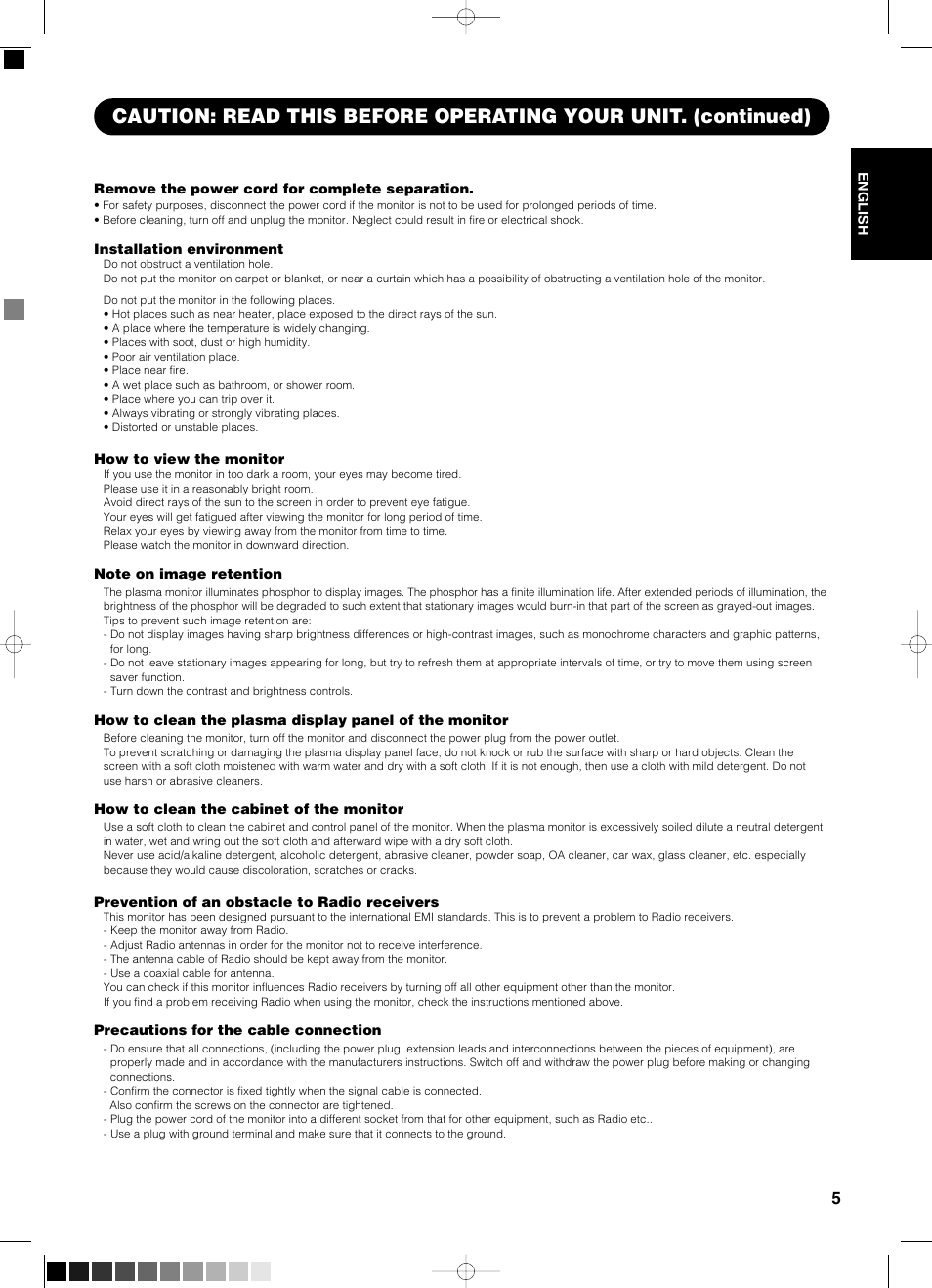 Yamaha PDM-4210E User Manual | Page 6 / 58