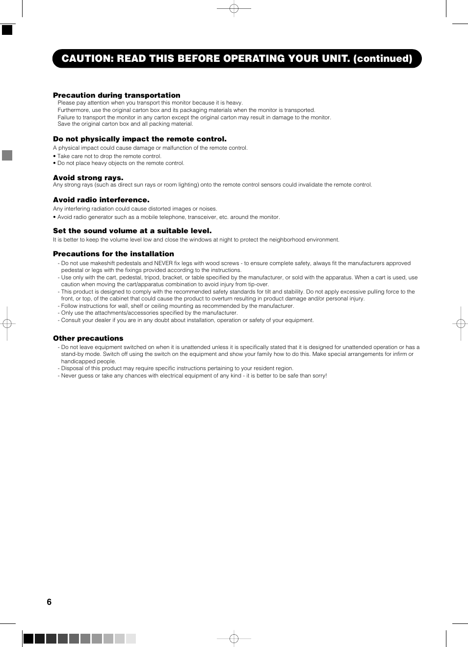 Yamaha PDM-4210E User Manual | Page 7 / 58