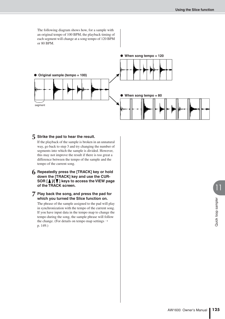 Yamaha AW1600 User Manual | Page 125 / 232