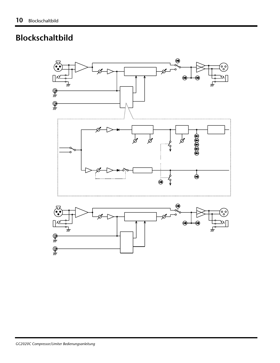 Blockschaltbild | Yamaha GC2020C User Manual | Page 37 / 50