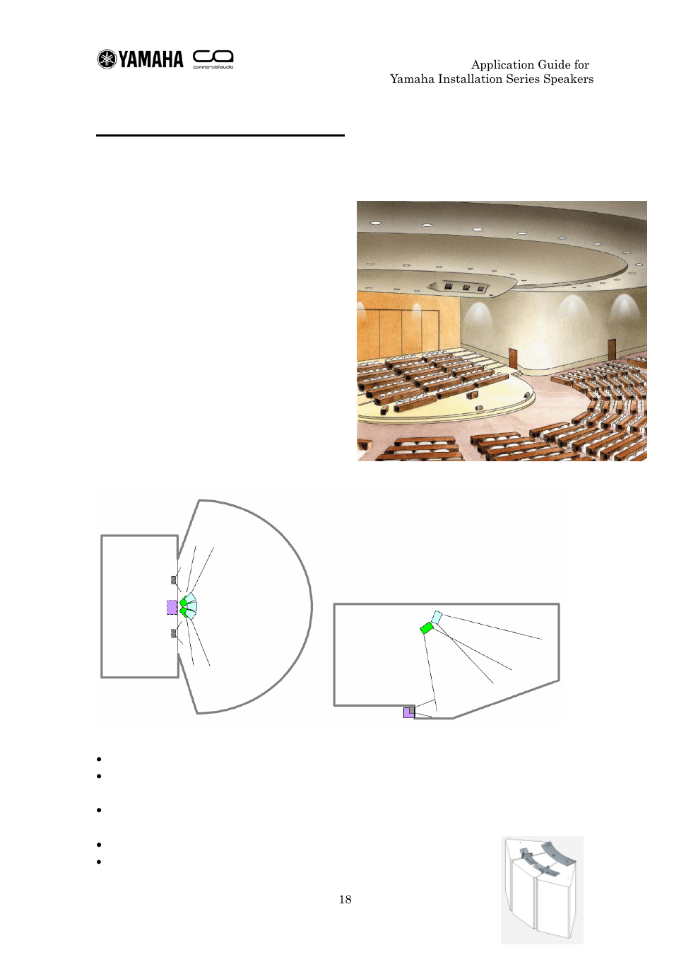 Medium installation: fan shaped #2 | Yamaha IF2112 User Manual | Page 18 / 45