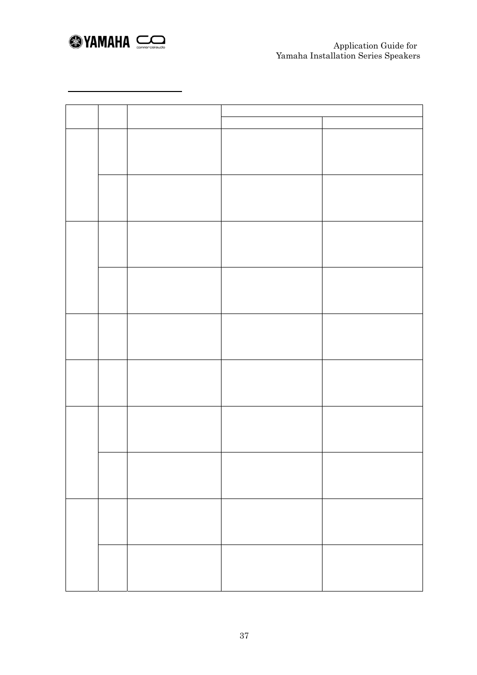 2 -way full-range speaker | Yamaha IF2112 User Manual | Page 37 / 45