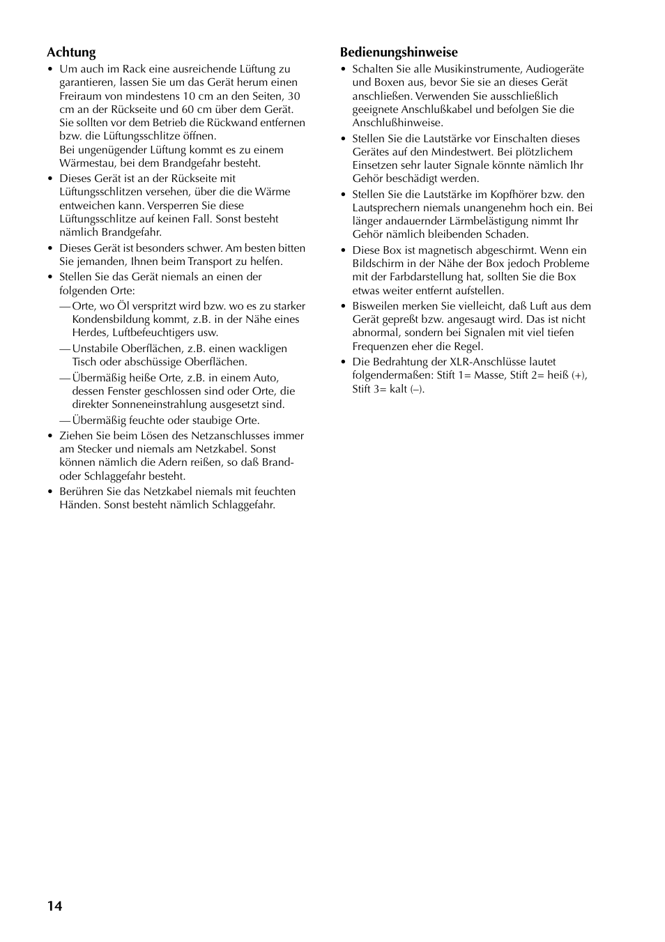 Yamaha MSP10 User Manual | Page 13 / 22