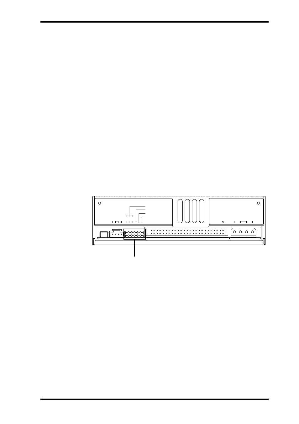 Rear panel, Chapter 2 - installing the yamaha cdr400at drive, Cdr400at drive settings | Yamaha CDR400At User Manual | Page 11 / 26