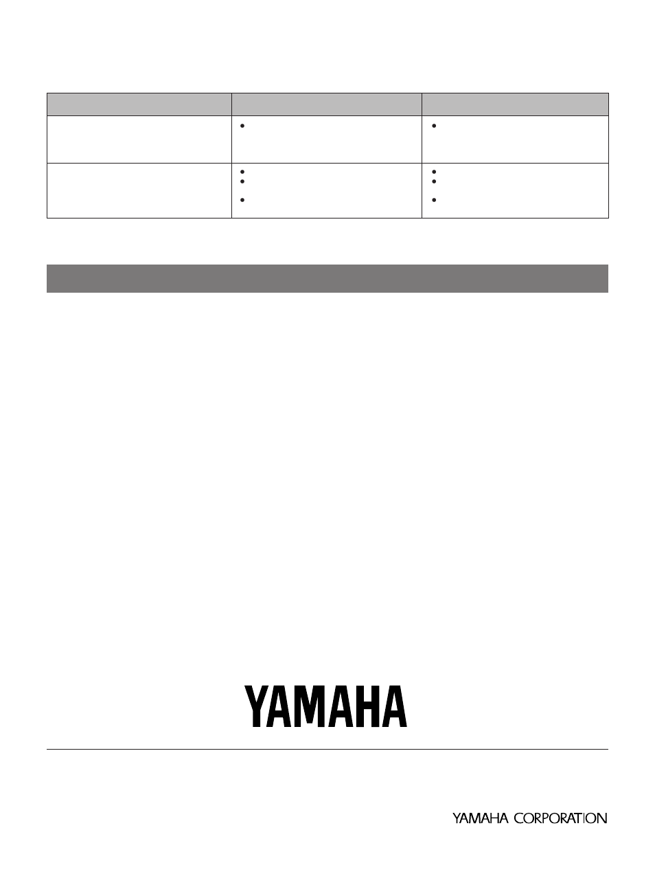 Caracteristiques techniques, Generales | Yamaha K-902 User Manual | Page 18 / 18
