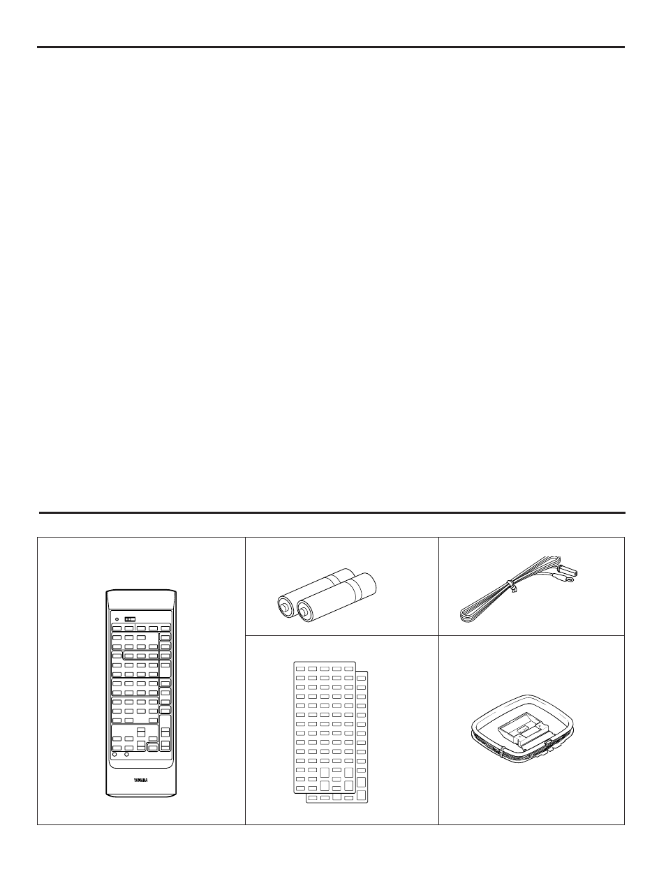 Features, Supplied accessories | Yamaha RX-V690 User Manual | Page 4 / 36